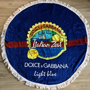 Dolce & Gabbana Round Towel